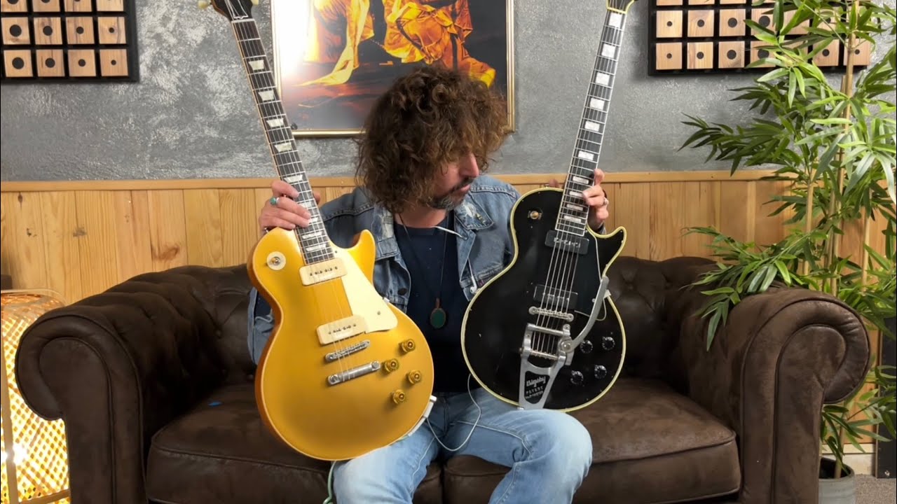 Comparo mi Nueva VegaRelic con mi Gibson R6 ( Staple A5 vs P90 A3) Ballestone Pickups