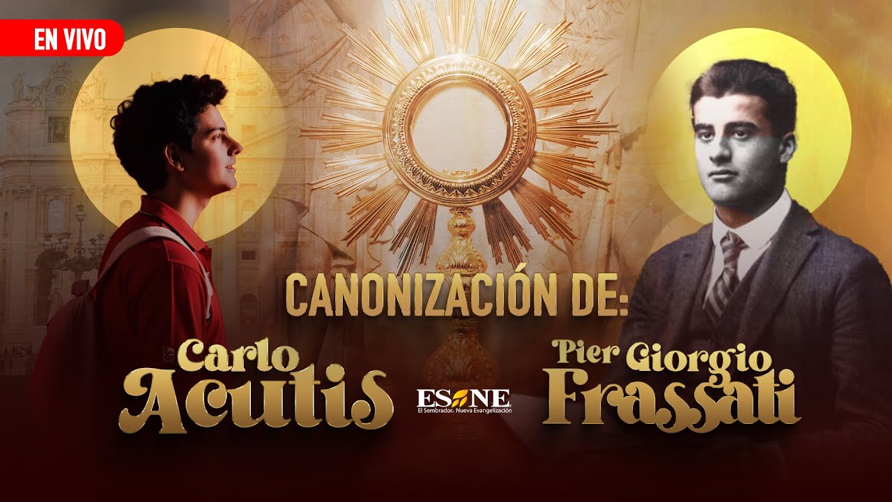 EN VIVO | Canonización de Carlo Acutis y Pier Giorgio Frassati – 7 de septiembre de 2025.