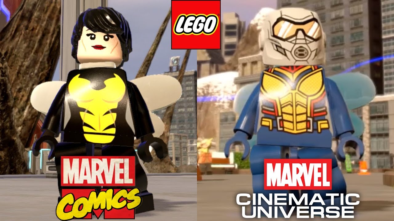 Комиксы Lego Marvel VS Lego MCU