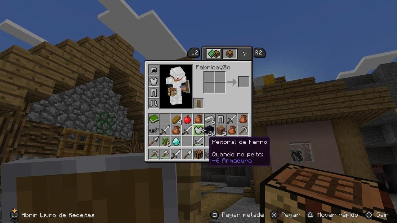 Luiz Minecraft jogando Minecraft