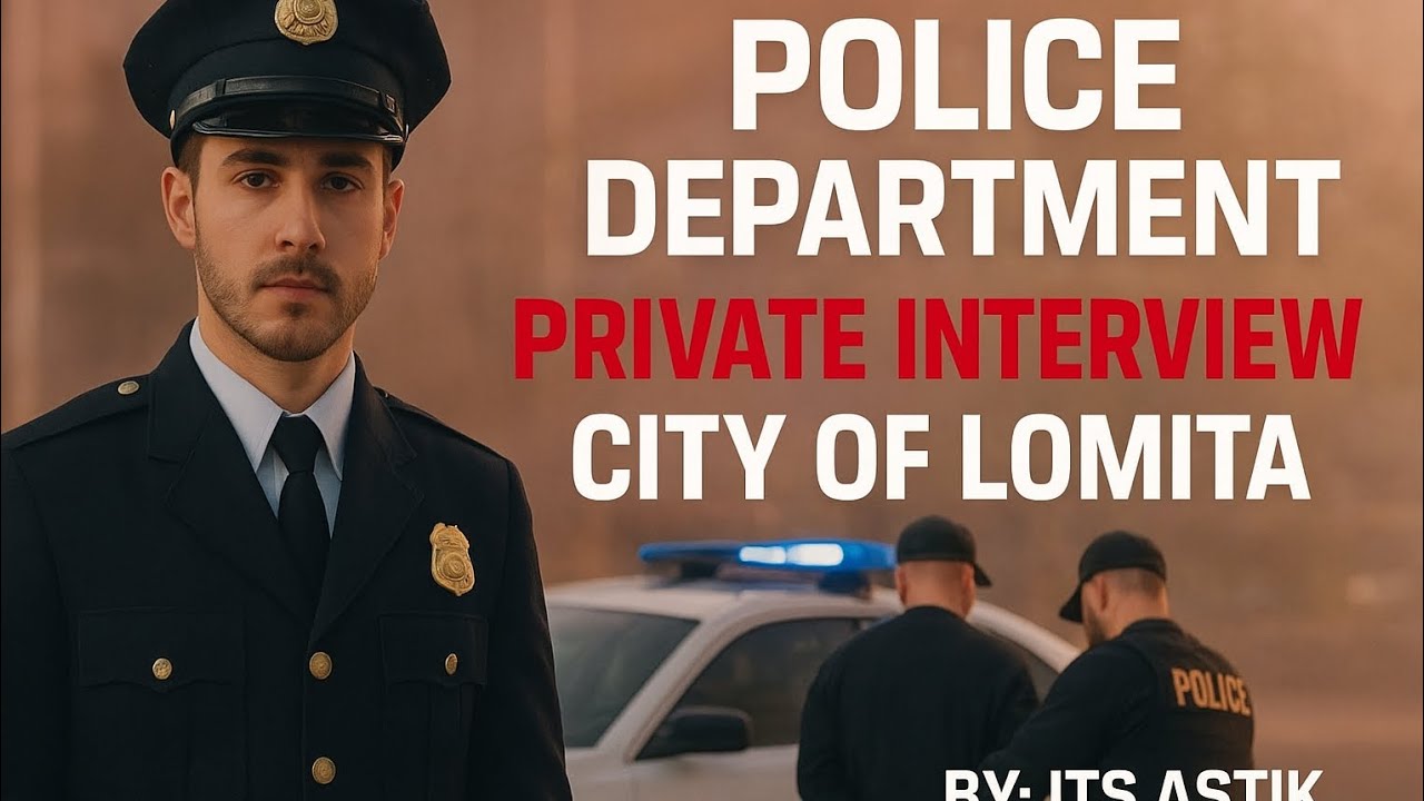 Onestate Rp || Police department private interview!