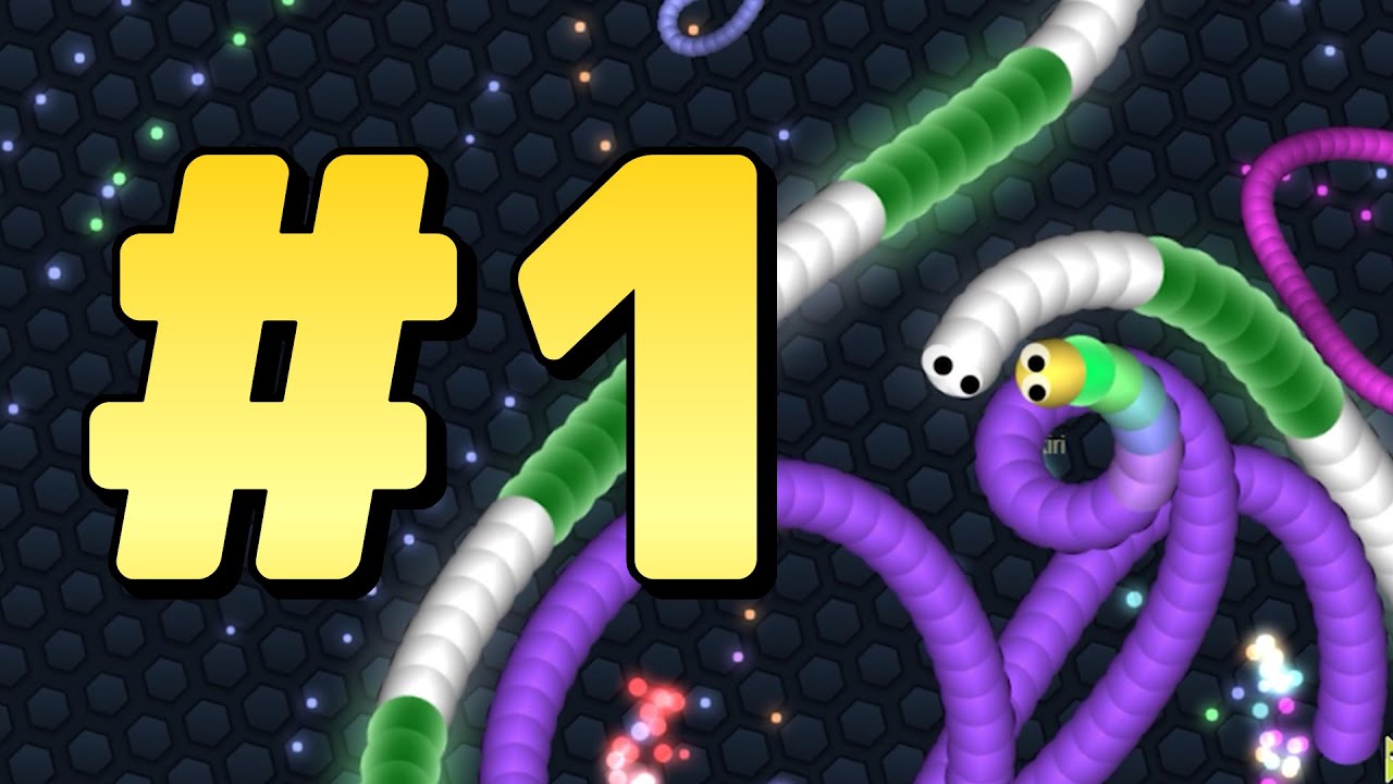 【スリザリオ】世界１位２本立て【Slither.io】