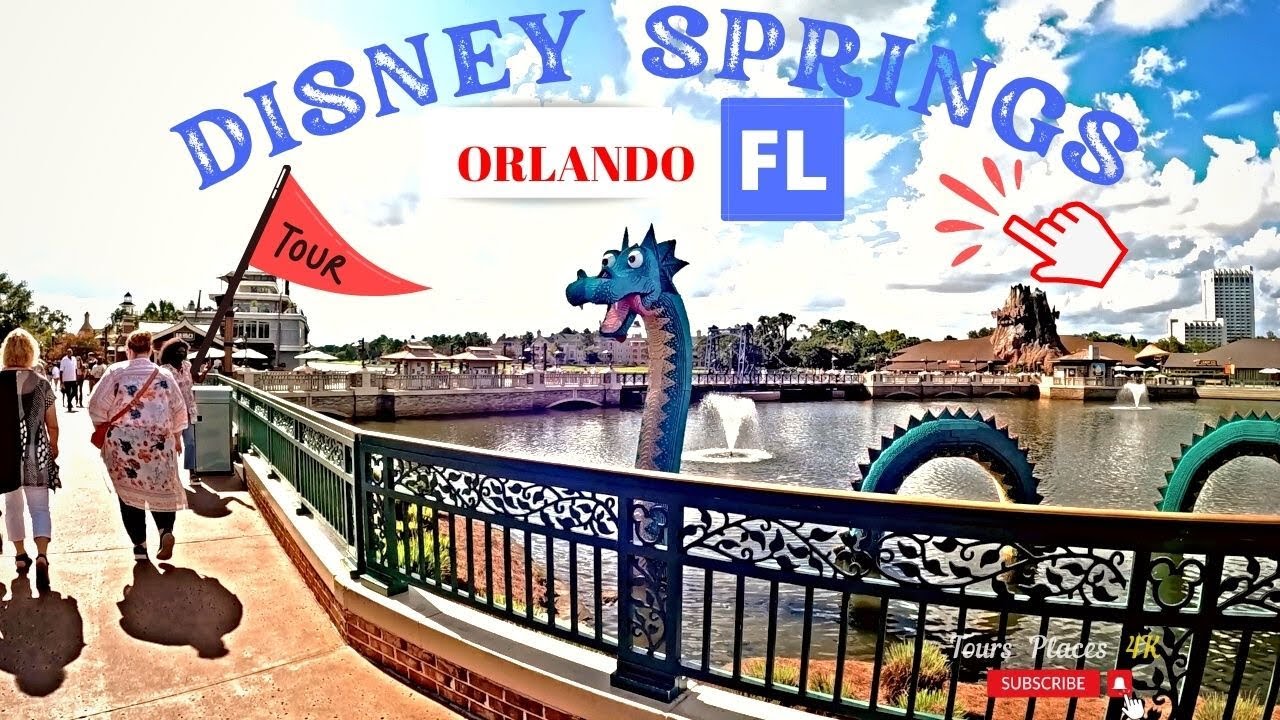 You are at Disney Springs, Orlando, FL.
