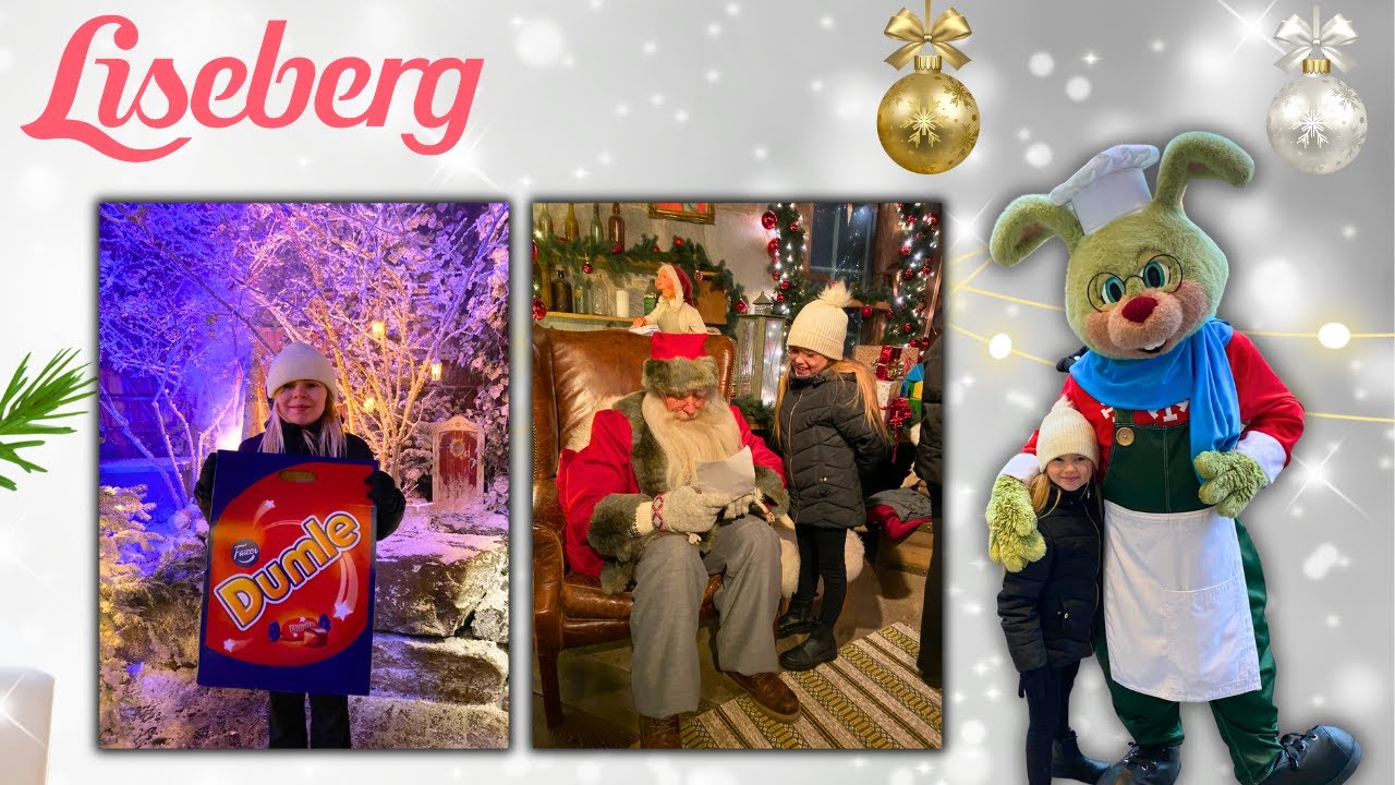 JUL PÅ LISEBERG - KARUSELLEN FASTNAR OCH ALICIA TAPPAR EN TAND