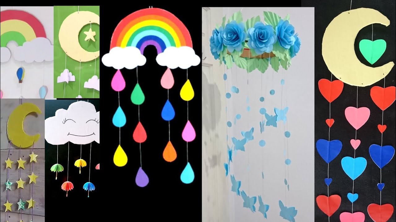 Keren!!! 7 Cara Membuat Gantungan Hiasan Dinding Cantik Dari Kertas Origami