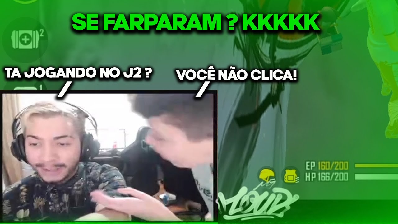 LOUD THUR E LZINN SE FARPARAM PESSOALMENTE ? KKKKKKK TEVE VINGANÇA KKK (Melhores CLips)