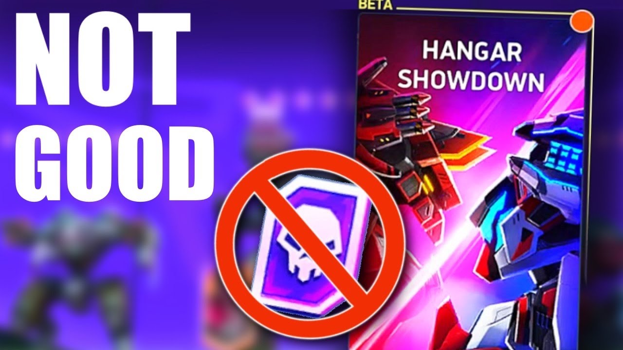 THIS is what's WRONG with the New HANGAR SHOWDOWN Mode in Mech Arena