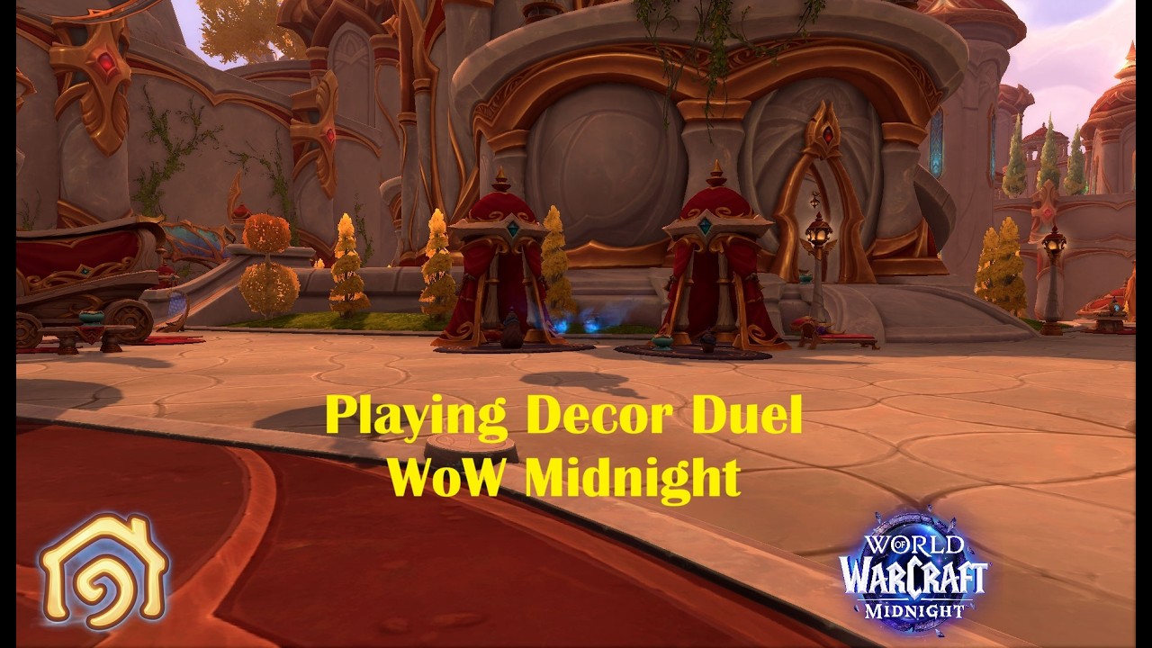 Playing Decor Duel in World of Warcraft