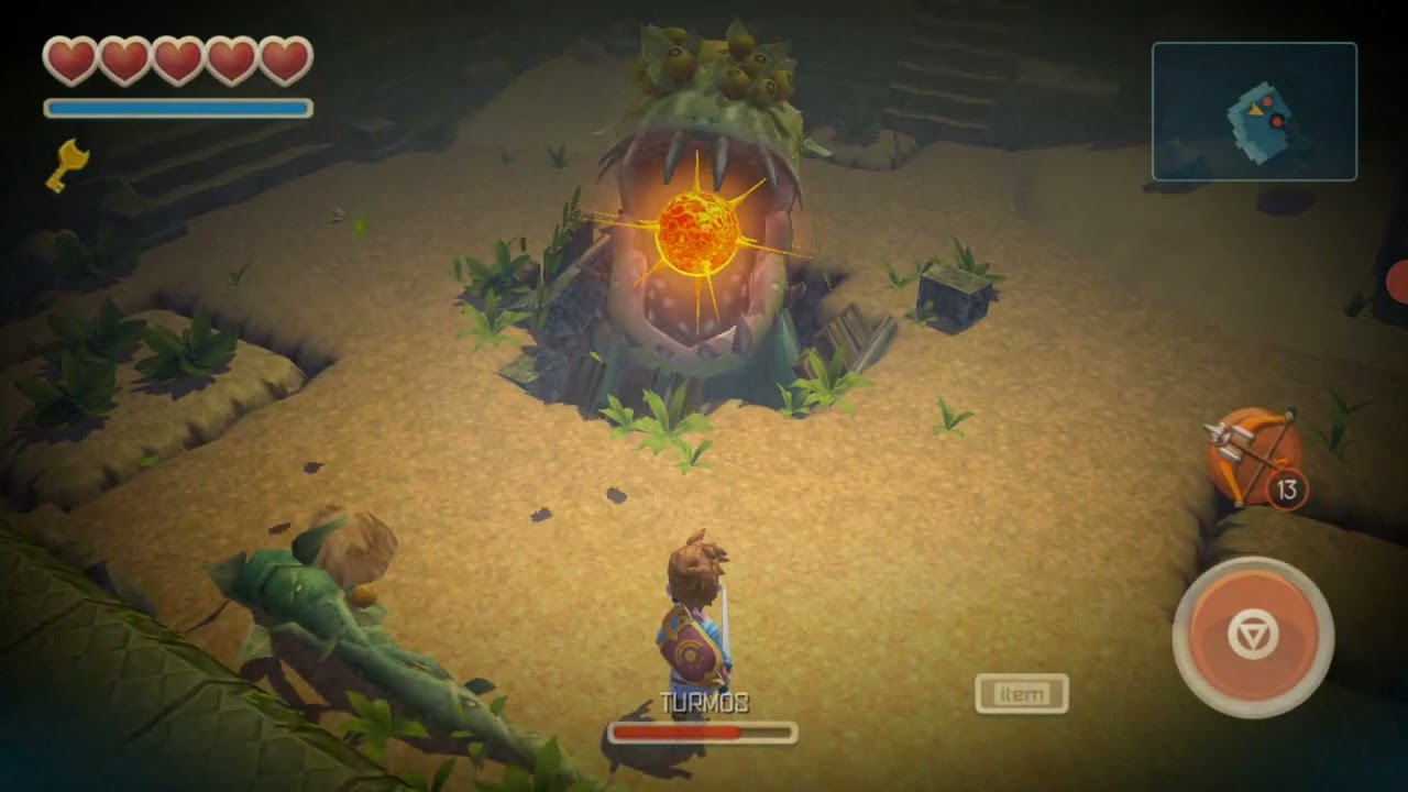Oceanhorn Monster Of Uncharted Seas Turmos Boss Fight & Ending