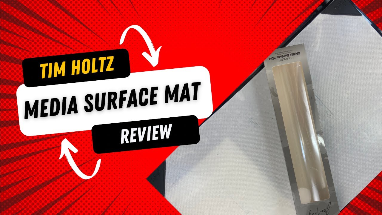 Tim Holtz Media Surface Mat Review