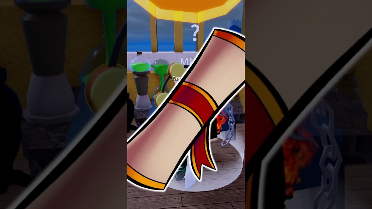 Крупнейшая афера в Blox Fruits (Scrolls) #bloxfruits