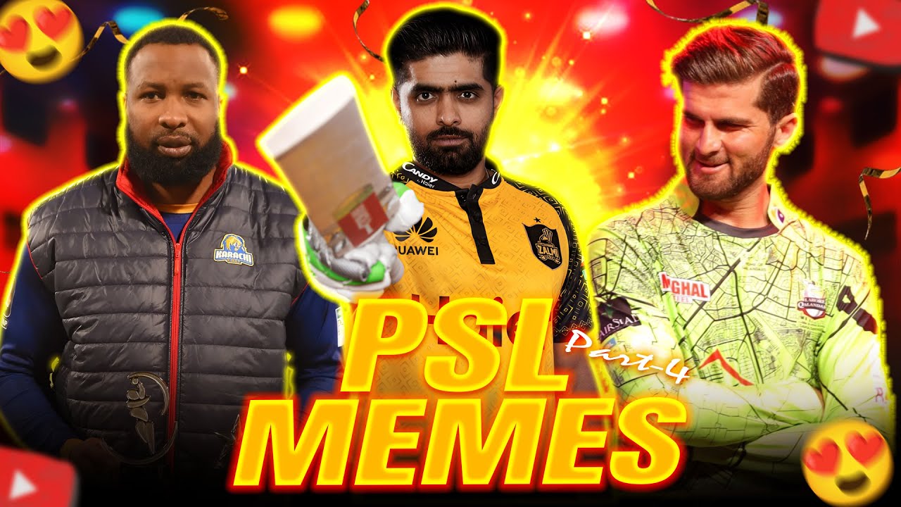 PSL Memes Part-4 | Cricket Memes | Pakistani Memes