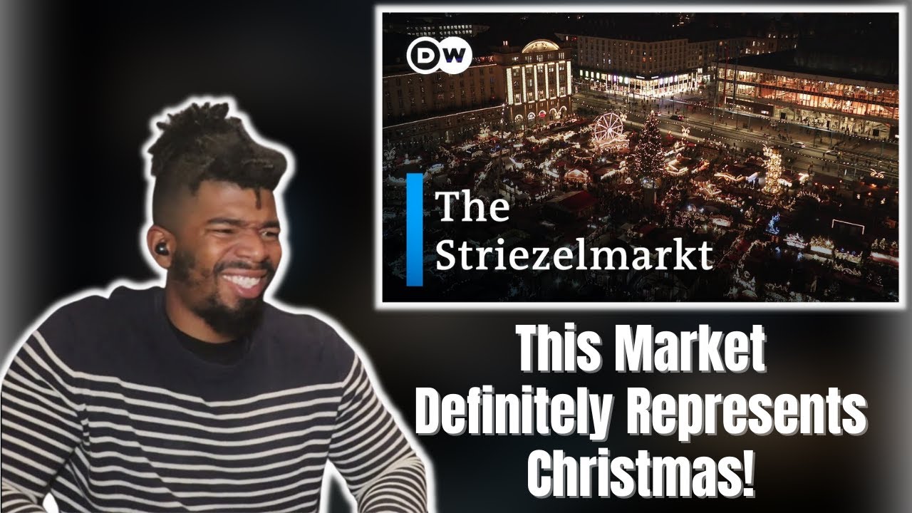AMERICAN REACTS TO A German Christmas market in Dresden | DW Documentary
