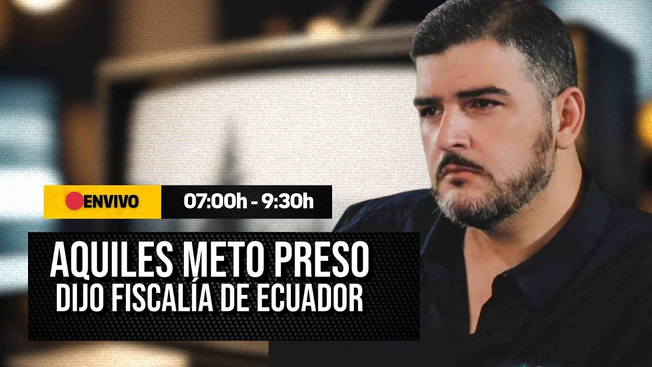 Aquiles Alvarez retenido por supuesto lavado de activos | Madrugada movida en Ecuador  Buenas Buenas