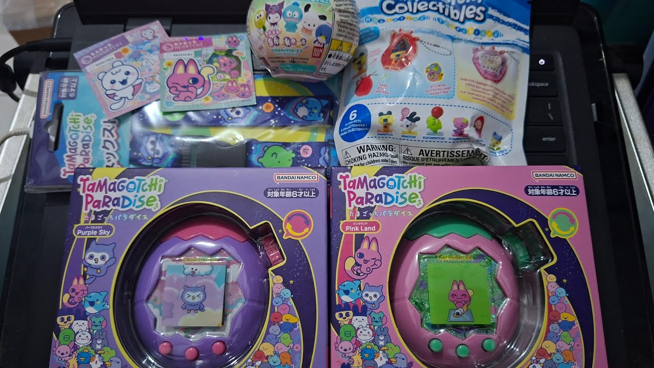Unboxing hasil hunting di event World Tamagotchi Tour Indonesia 🇮🇩