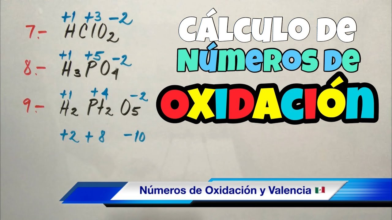 Números de OXIDACIÓN y VALENCIA (muy fácil)
