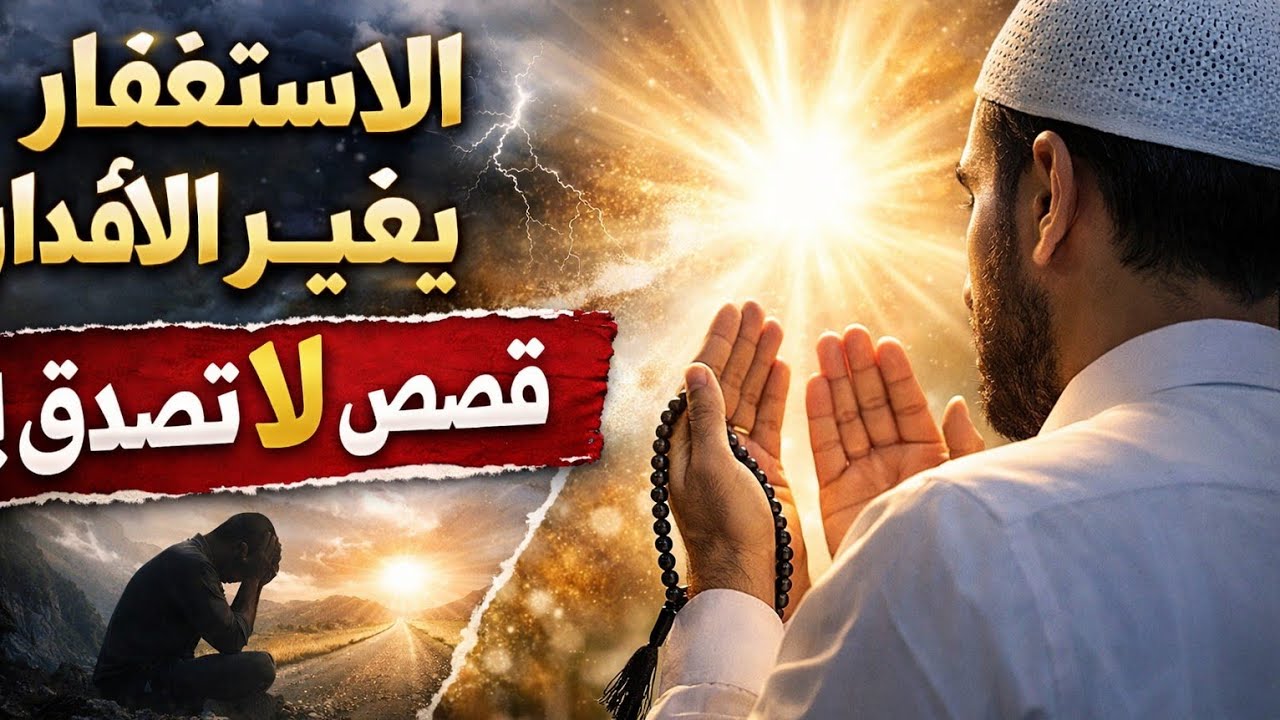 الاستغفار يغيّر الأقدار (قصص لا تُصدّق)