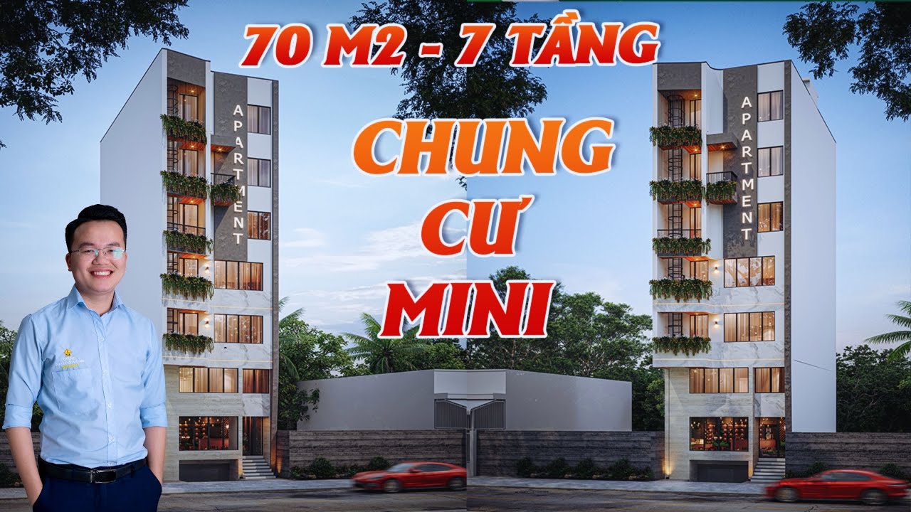 Thiết Kế Chung Cư Mini - Đừng Bỏ Qua Căn Hộ Cho Thuê 70m2 7 Tầng 1 Bán Hầm Cực Hợp Lý Này I Rato