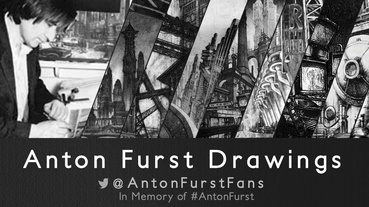 Anton Furst | Drawings #GothamCity #Batman #AntonFurst #D4RTHKRONE