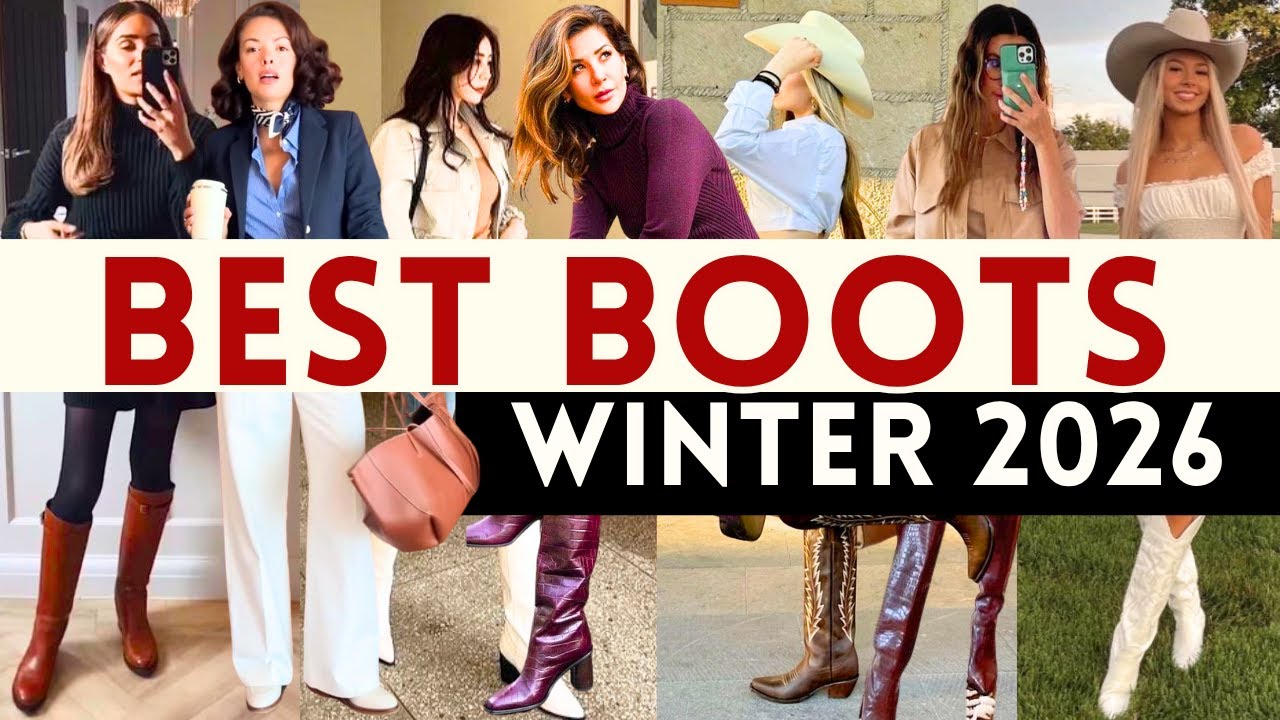 🔴10 BEST BOOT TRENDS FOR FALL AND WINTER 2026