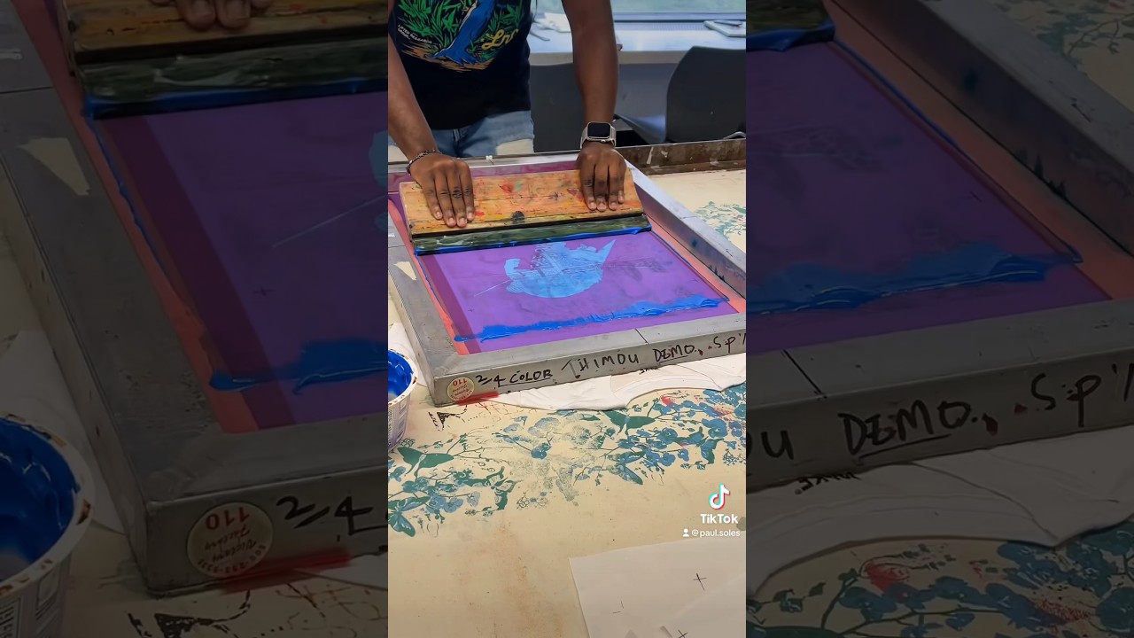 Screen Printing Class With Me&hellip;