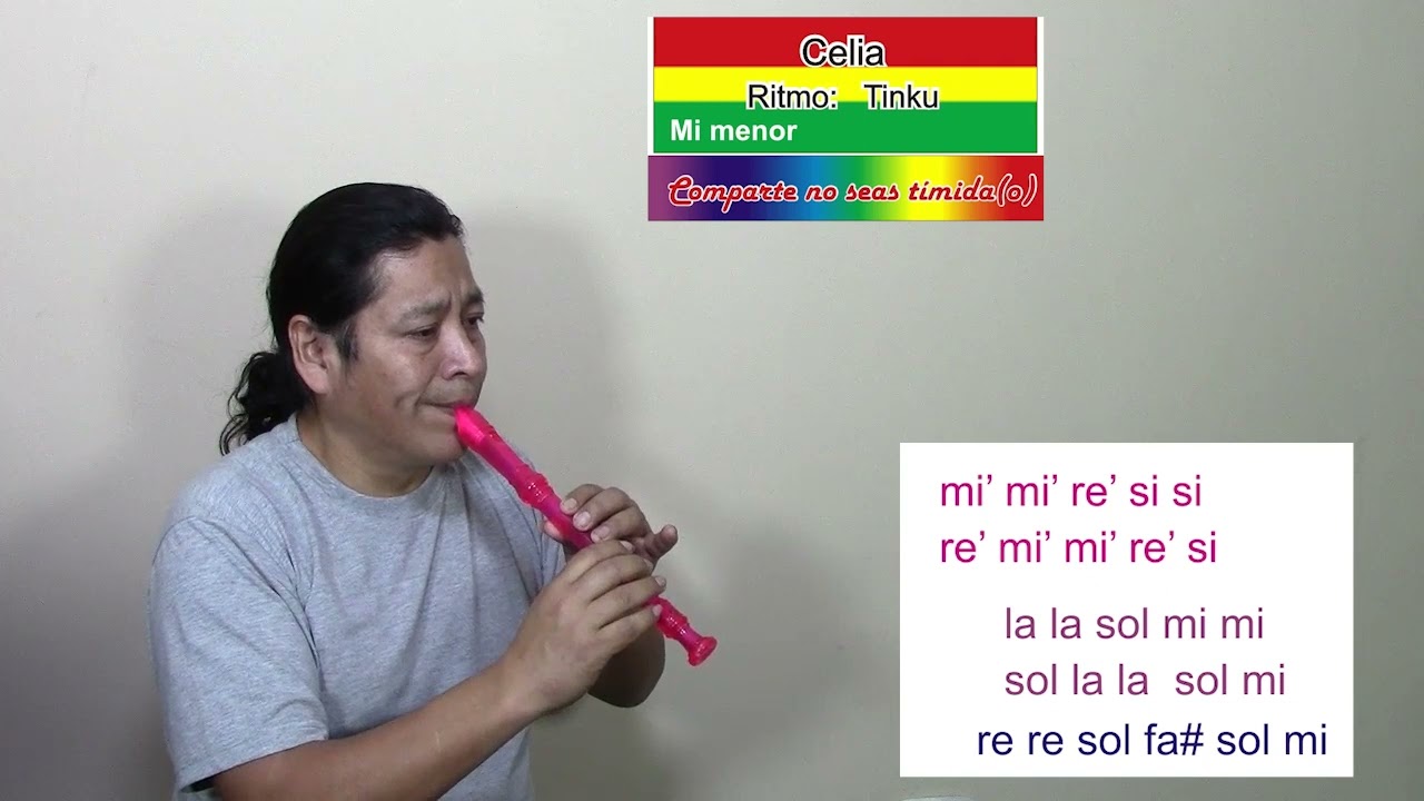 CELIA Tinku en Flauta dulce