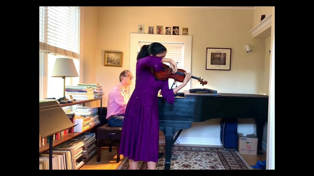 Sibelius Violin Concerto Mvt. 1 - Anisha Raghu