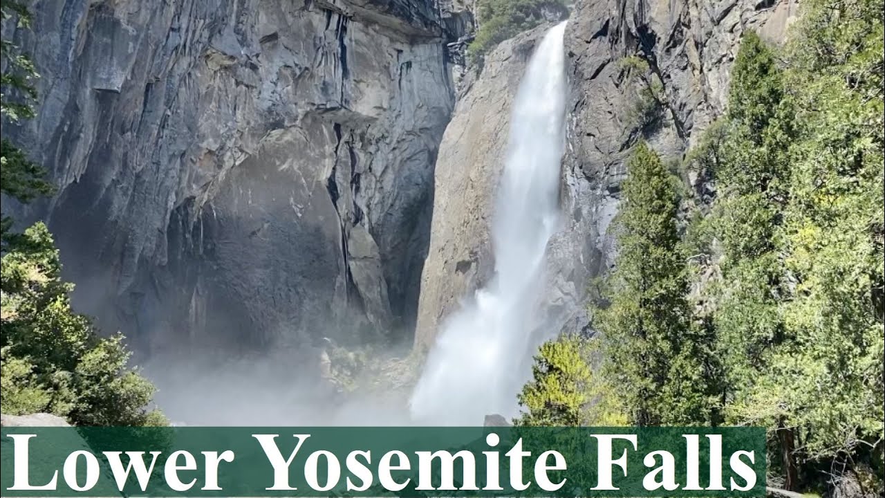 Yosemite Falls  - Hike to Lower Yosemite Falls  - Yosemite National Park