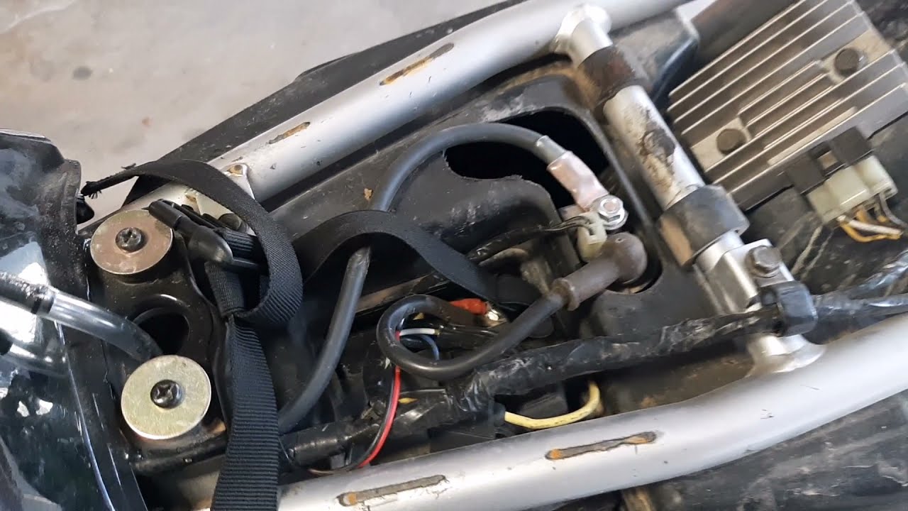 KLR 650 - Starter Solenoid Relocation
