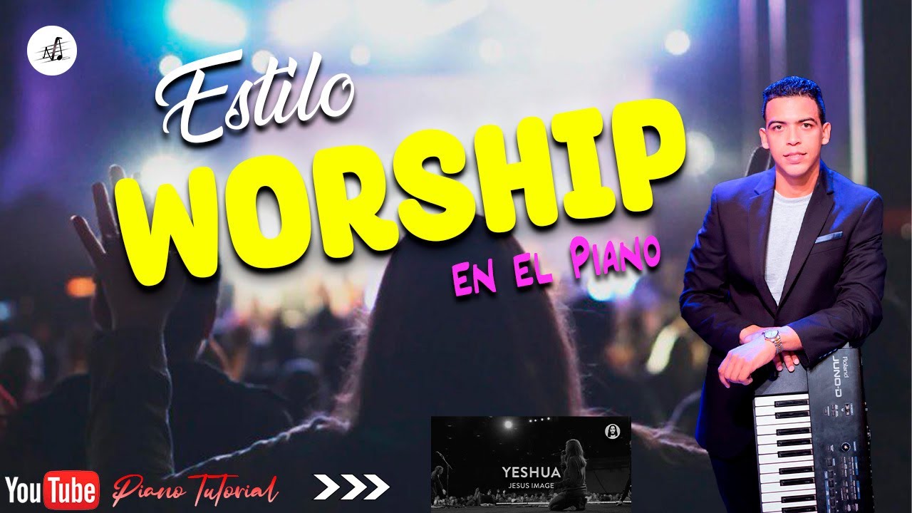 Como tocar Worship en el piano. Como tocar Quiero conocer a Jesus. Aprende estilo Worship en piano