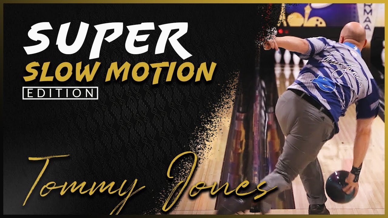 Tommy Jones Super Slow Motion Bowling Release (So Smooth!)