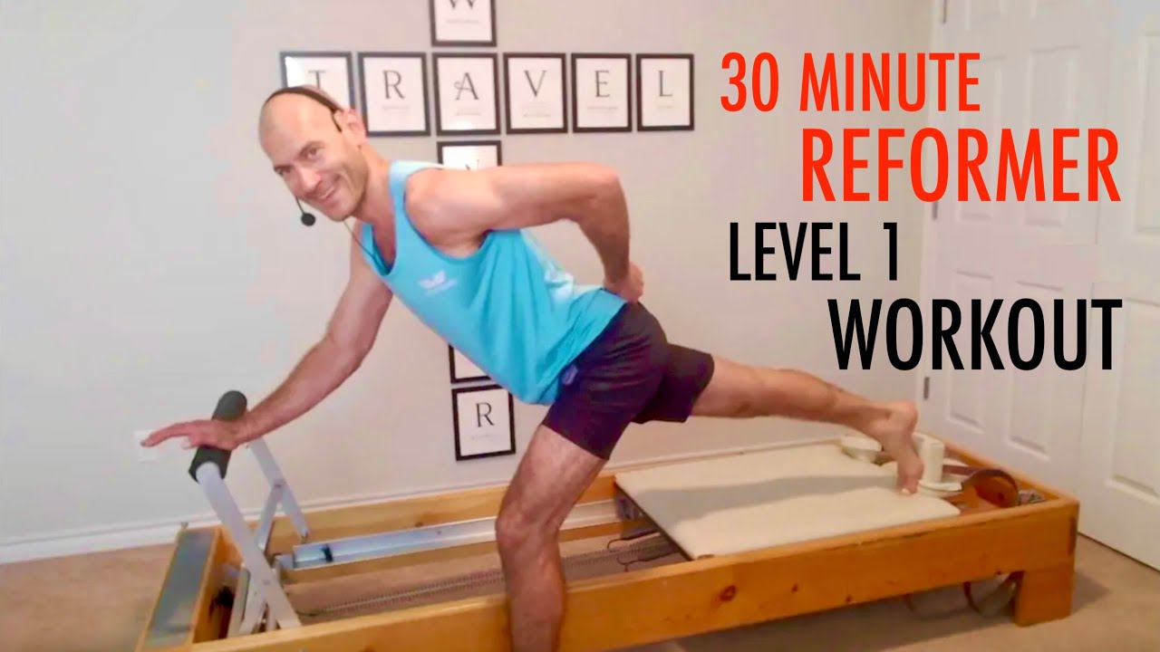 30 minute Pilates Reformer Basics Class | Beginner Workout for Core & Posture