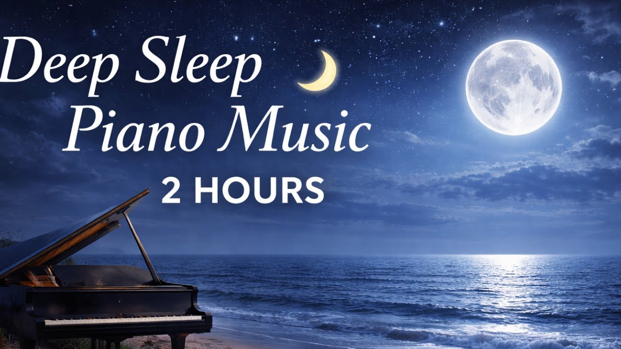 Calm Piano Music for Deep Sleep 🌙 (2 Hours)