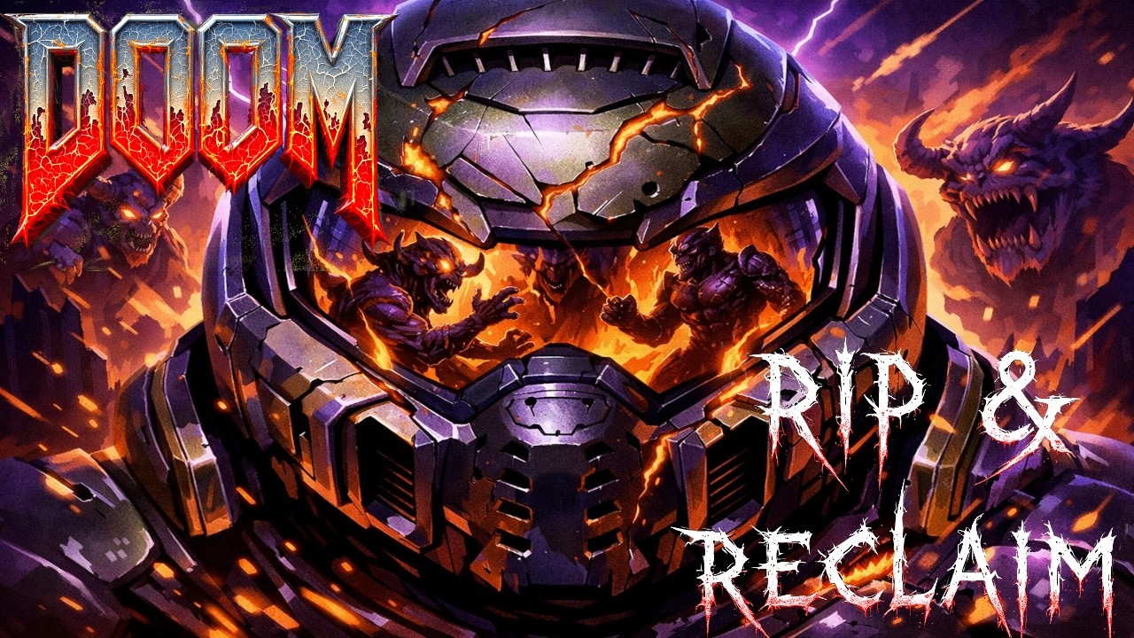 Rip & Reclaim (DOOM Eternal tribute song) 🎵 Video Game Music - Doom OST