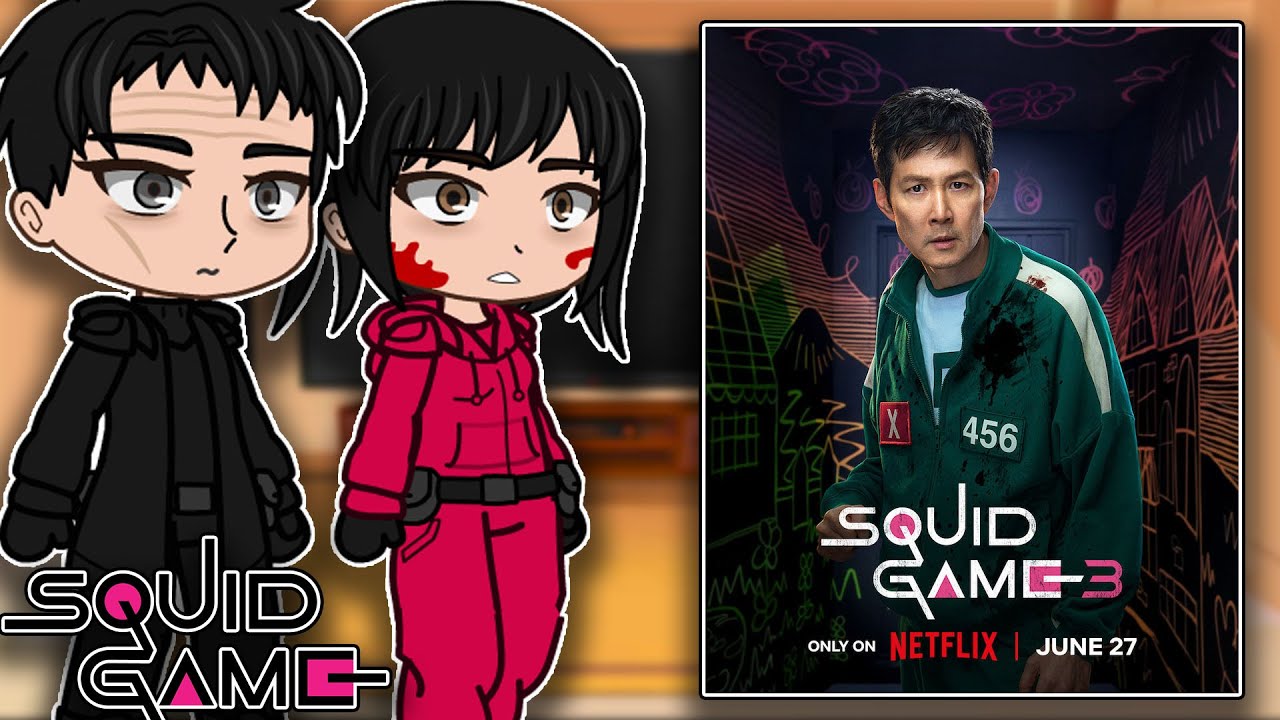 Front Man and Pink Soldiers React To Gi-Hun | Squid Game Season 3 | Gacha React