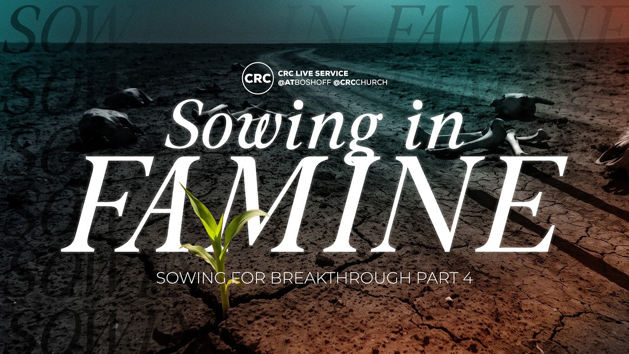 Sowing In Famine | Pastor At Boshoff | CRC Church | 2 August 2026 AM