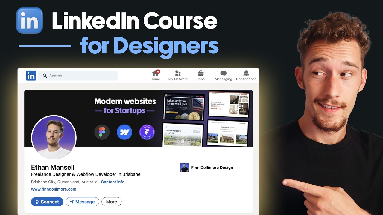 Полный курс LinkedIn для веб-дизайнеров [обновление 2025 г.]