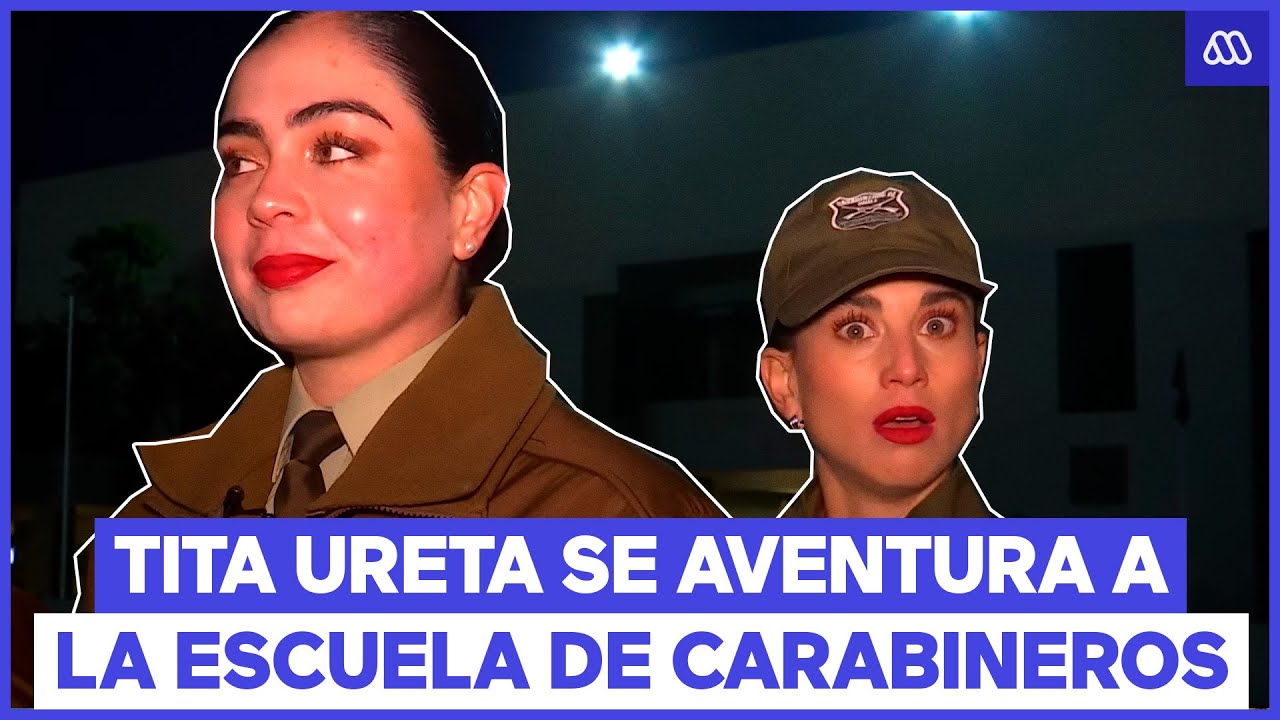 ¡Con disciplina!: Tita Ureta visita la escuela de Carabineros | De Paseo