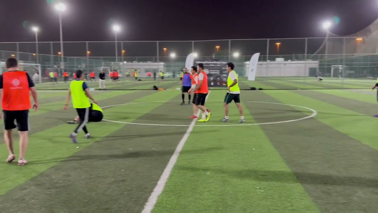 النصف الثاني للمباراه 