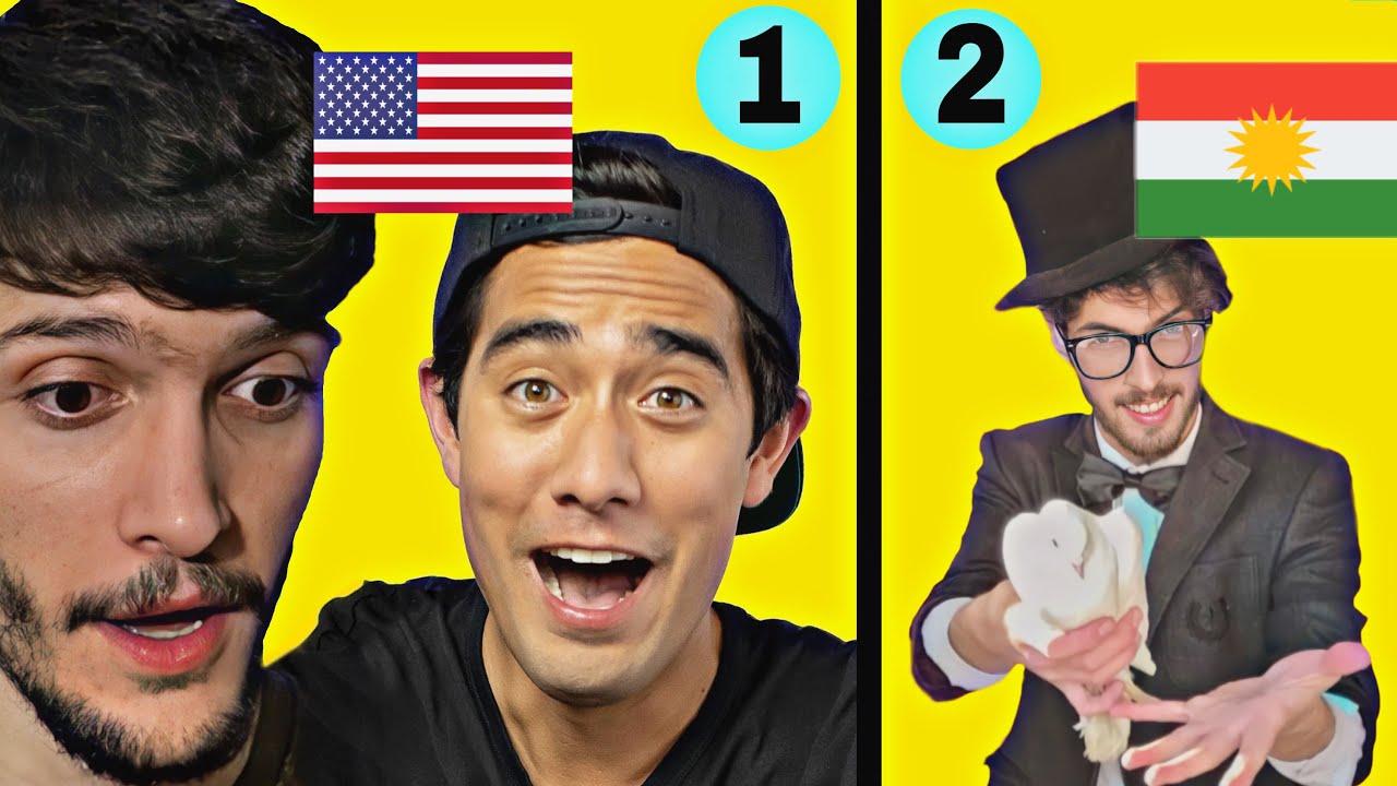 ساحر أمريكي VS ساحر كوردي🔥