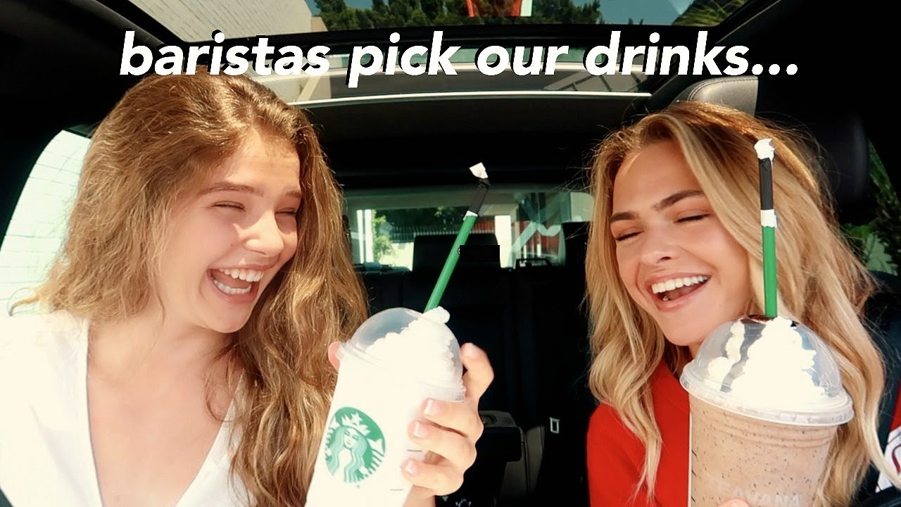 Letting Starbucks Baristas Pick our Drinks for a Week...