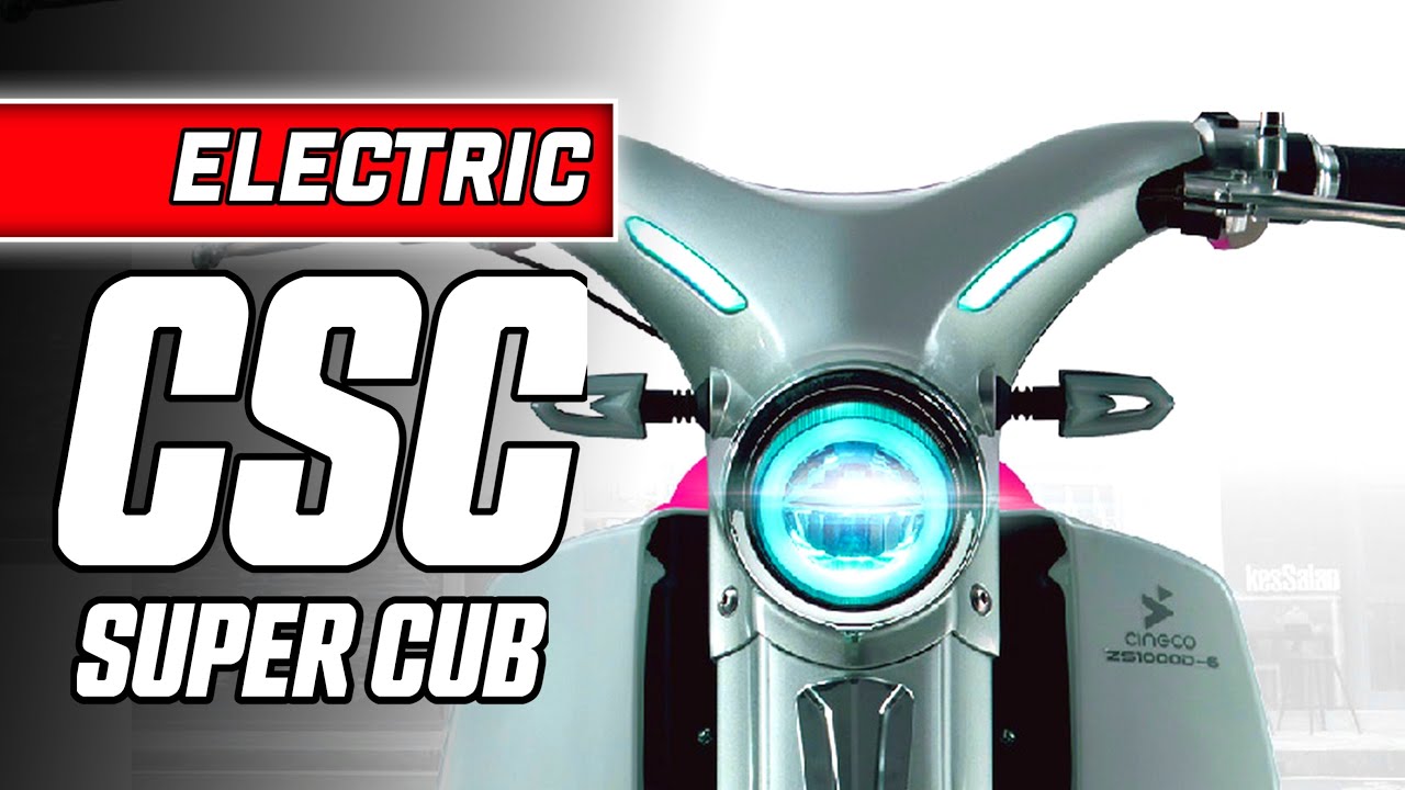 2021 CSC Monterey Electric Cub | Motorcycle USA