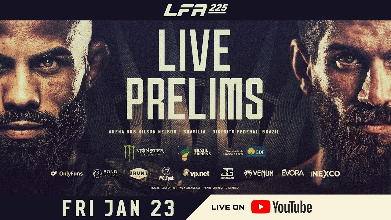 LFA 225 *live prelims* | Three exclusive | LFA Fights
