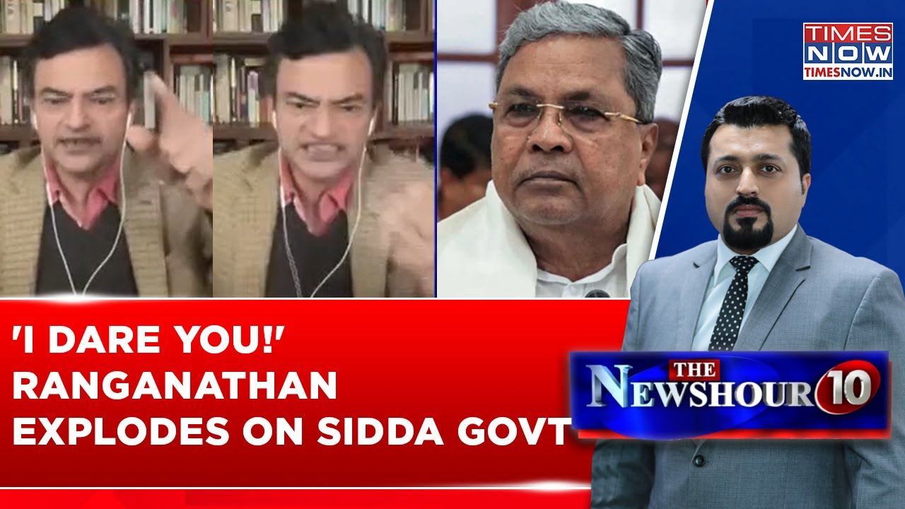 Watch: Anand Ranganathan Goes Berserk, Dares Siddaramaiah Govt On Hate Speech Bill | Debate On Fire!