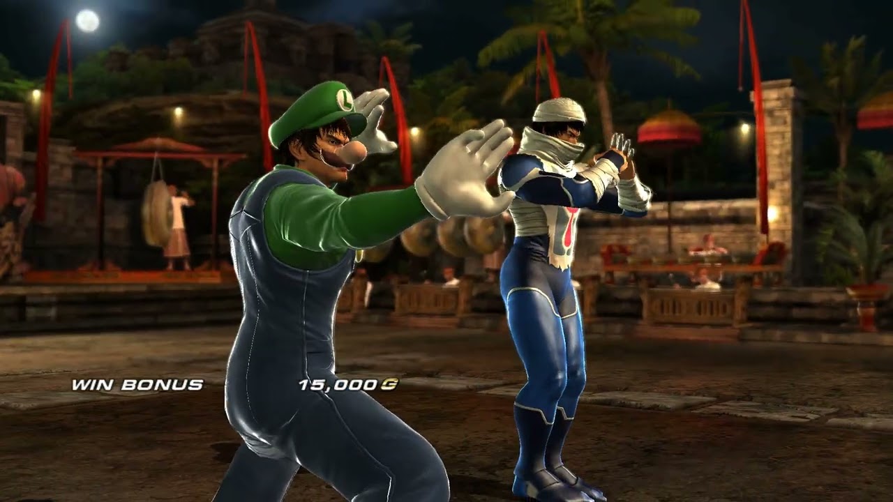Tekken Tag Tournament 2 Wii U Edition Time Attack - Marshall Law & Forest Law (Luigi, Sheik, Cemu)