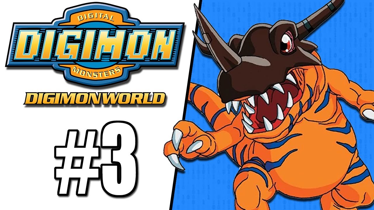 Digimon World (PS1) #3 - Como Evoluir para Greymon | Jogo em Português