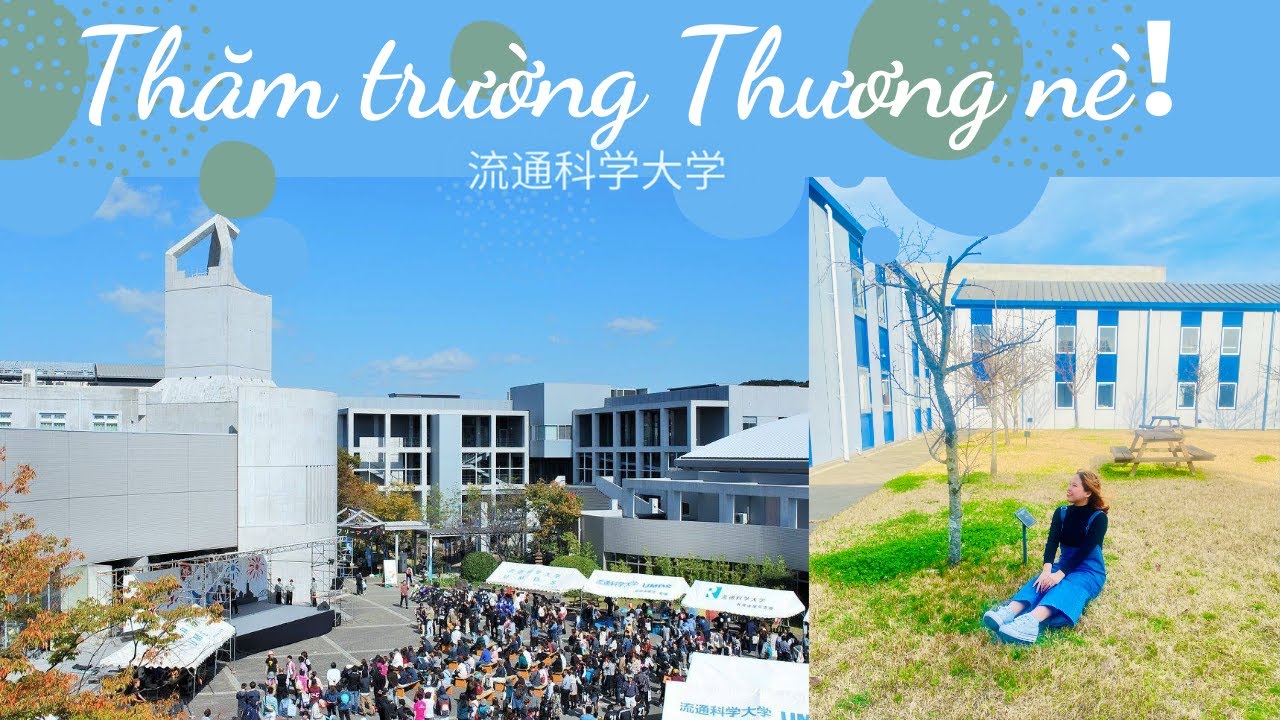 Đại học chuyên về Marketing-Kinh doanh-Kinh tế ở Kobe có gì? 流通科学大学 || Thương Bà Bà JP