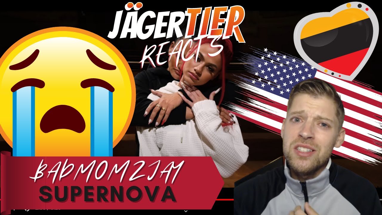 ALMOST CRIED!!  badmómzjay - Supernova (American Reaction)
