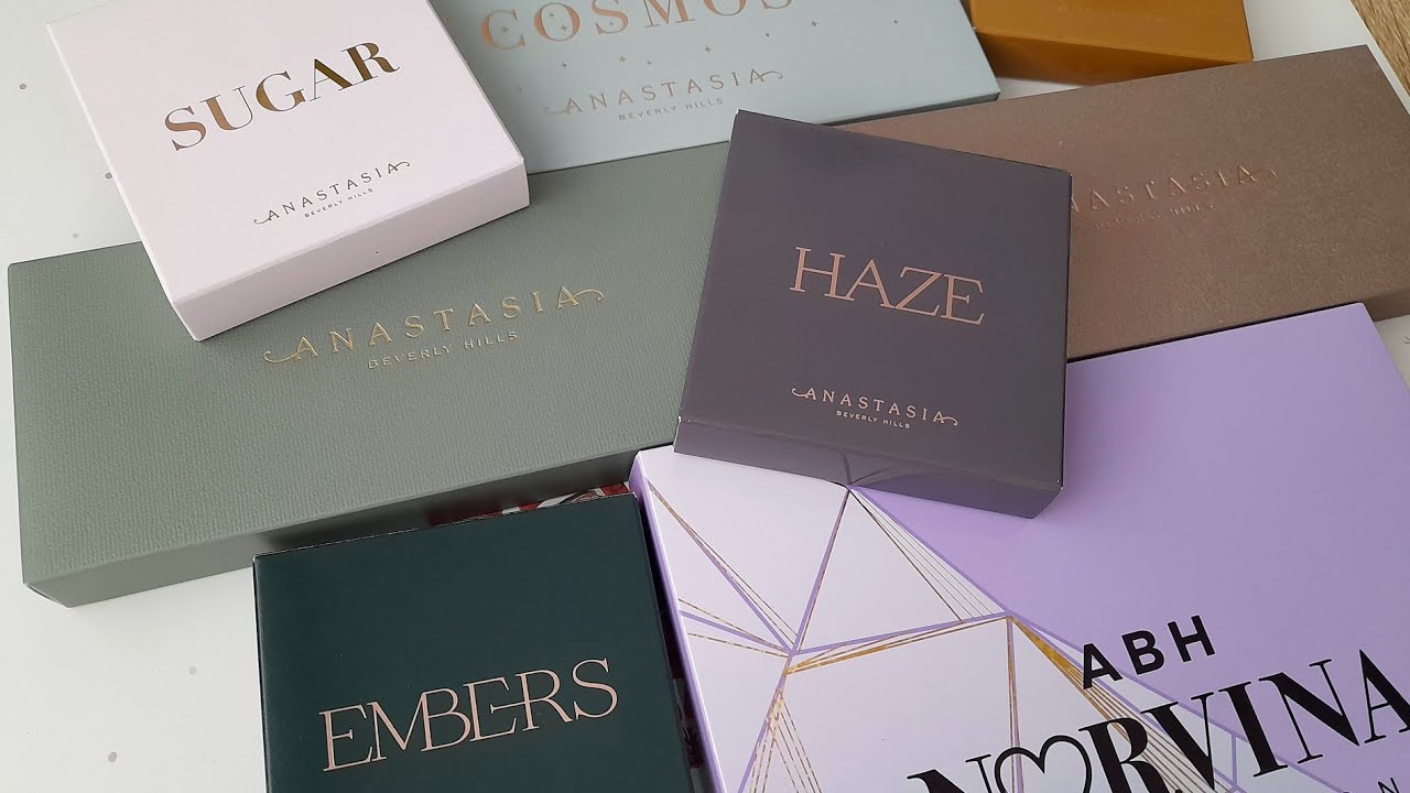 💚💜 Коллекция палеток теней Anastasia beverly hills 💜💚 Мой рейтинг палеток.