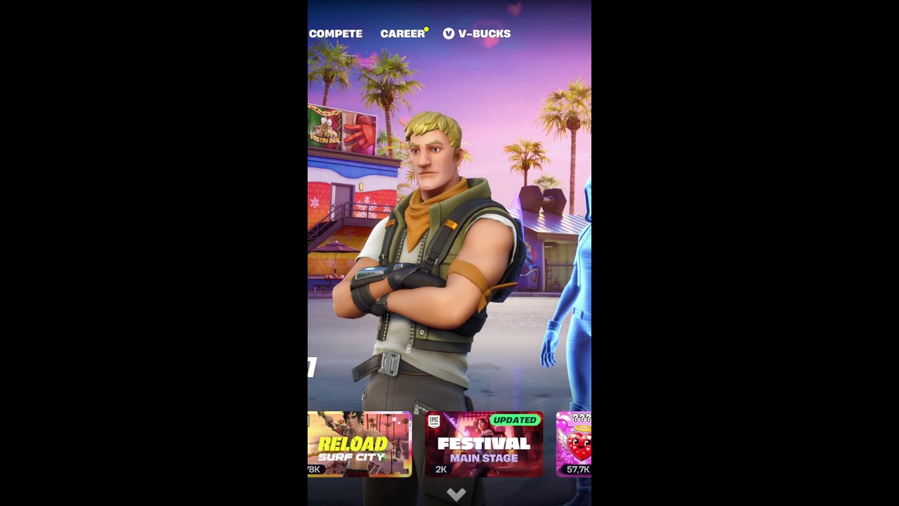 my first time playing fortnite